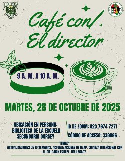 Coffee with the Principal in Spanish