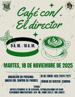 coffee with the principal